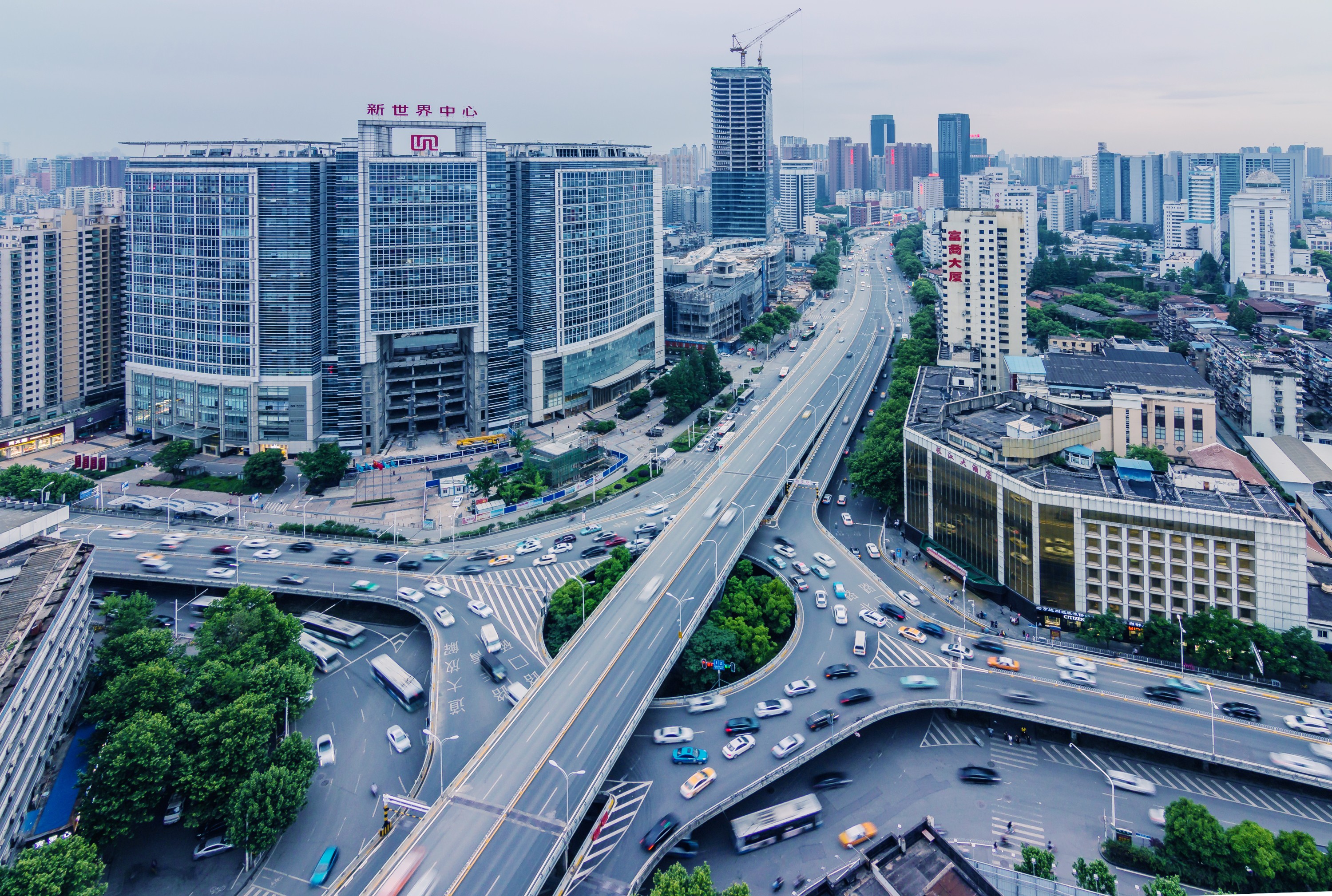 武汉航空路立交桥（武汉首座三层立交桥）.jpg